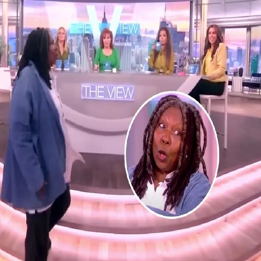 Whoopi walks off..